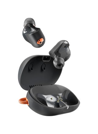 Sesh ANC Active Wireless In-Ear Headphones With Noise Cancellation, 48 Hours of Autonomy, IP67 Waterproof, Microphone, Compatible With iPhone And Android True Black/Orange - pnsku/N70104022V/45/_/1724763407/2d14aaf7-8540-4d4b-9b29-f6e8408f38b5