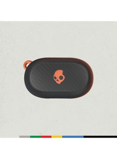 Skullcandy Sesh ANC Active Wireless In-Ear Headphones With Noise Cancellation, 48 Hours of Autonomy, IP67 Waterproof, Microphone, Compatible With iPhone And Android True Black/Orange  - Image 3