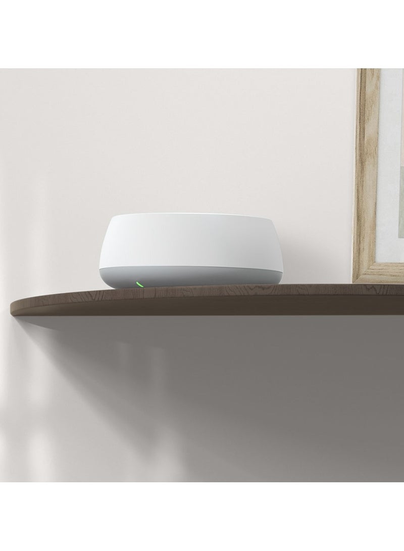 تي بي لينك - نظام Deco BE25 BE3600 Whole Home Mesh WiFi 7، بسرعة 688 ميجابت في الثانية بتردد 2.4 جيجاهرتز + 2882 ميجابت في الثانية بتردد 5 جيجاهرتز، منفذان بسرعة 2.5 جيجابت، تطبيق Deco، HomeShield، AI Mesh، MLO، Alexa وGoogle Assistant، عبوة من 3 قطع - Image 1