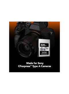 Lexar PROFESSIONAL 320GB CFEXPRESS TYPE A CARD SILVER, UP TO 800MB/S READ 700MB/S WRITE 320 GB  - Image 3