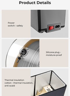 Filament Dryer Box 2.0 with Fans, Upgraded Filament Dry Box Pro 1KG 3D Printer Filament Storage Keep Filament Dry During 3D Printing Filament Dehydrator for PLA PETG ABS TPU Nylon ‎Dry Box 2.0 - pnsku/N70104080V/45/_/1724745663/92c3700a-e4d4-447a-84ae-8138fcea63e4