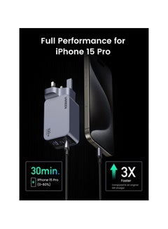 يو جرين شاحن حائط Nexode Pro بمنفذين USB-C ومنفذ USB بقوة 100 وات -  - Image 5
