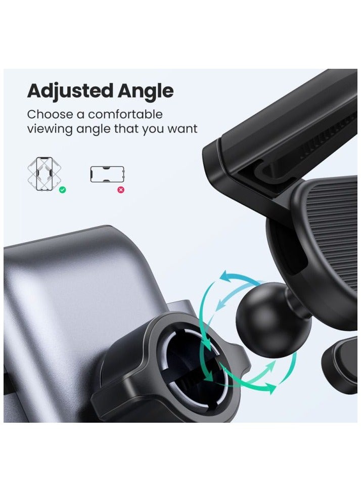 Ugreen Gravity Phone Holder for Round Air Vent - Black  - Image 2