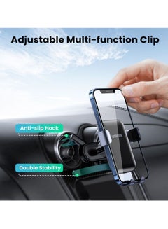 Ugreen Gravity Phone Holder for Round Air Vent - Black  - Image 5
