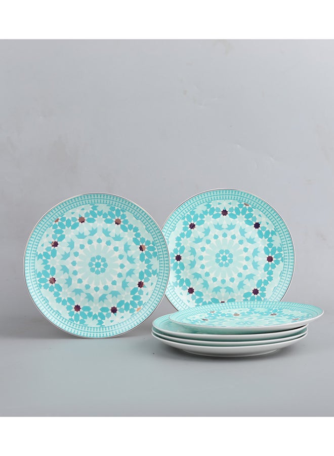 نيو فلام طقم أطباق حلوى من 6 قطع من البورسلين - Image 2