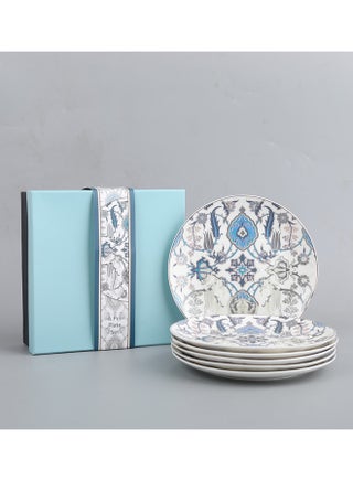 Neoflam Dessert Plate Set Of 6 Pc Porcelain  Assorted Decorated Design Assorted Color Decorated - pnsku/N70104116V/45/_/1724754189/6be8f77f-2be3-41df-bd29-8688dd1b0060