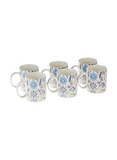 نيو فلام Neoflam Porslain  Tea Mug Set 6Pc  Made Of Porcelain With Assorted Color Decorated Design Assorted Color Decorated  - Image 4