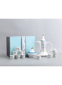 Neoflam Neoflam Arabic Coffee Set 16Pcs Assorted Decorated Design Assorted Color Decorated  - Image 1
