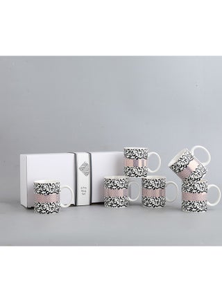 Neoflam Porslain  Tea Mug Set 6Pc  Made Of Porcelain With Assorted Color Decorated Design Assorted Color Decorated - pnsku/N70104137V/45/_/1724754228/dd99a315-2b95-4284-9159-fdaec9b14a5d