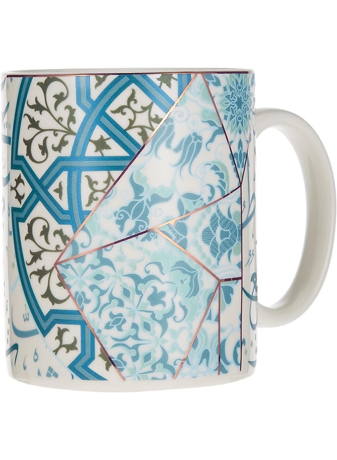 Neoflam Porslain  Tea Mug Set 6Pc  Made Of Porcelain With Assorted Color Decorated Design Assorted Color Decorated