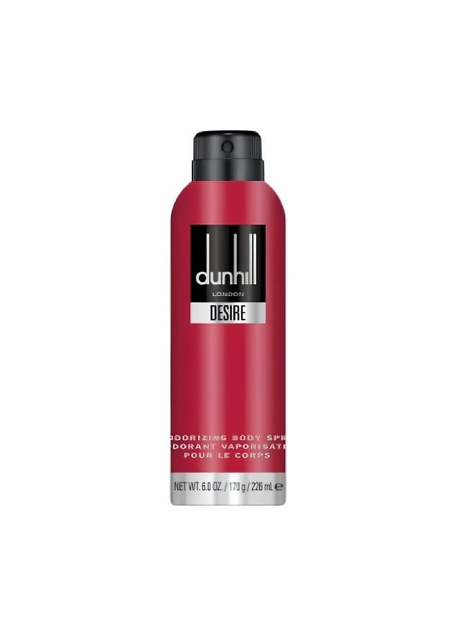 dunhill Desire Red Body Spray 226ml