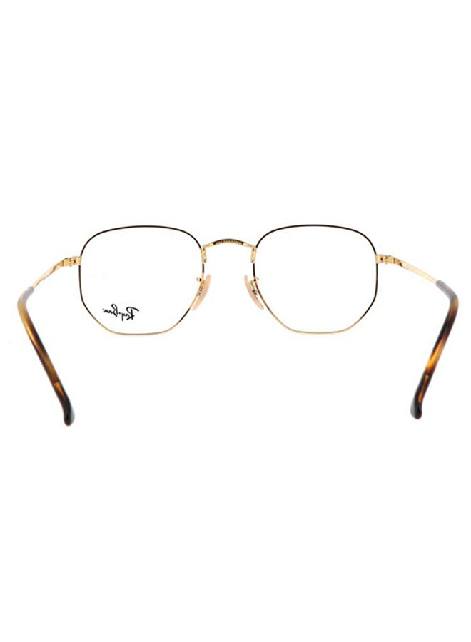 Ray-Ban Hexagon RX6448 2500 54-Gold - Image 4