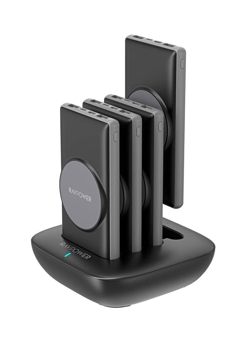 RAVPOWER 10000 mAh RP-PB251 Home Charging Combo Global Version Power Bank* Black  - Image 1