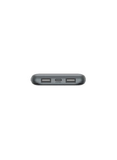 belkin 10000 mAh BoostCharge Pro Power Bank 10K - Battery Pack w/ USB-C & USB-A Ports, 15Watts Output Power, Portable Charger for iPhone 15, 14, 13, 12, iPad Pro, Galaxy S24, S24 Ultra, S24+ Space Grey  - Image 2