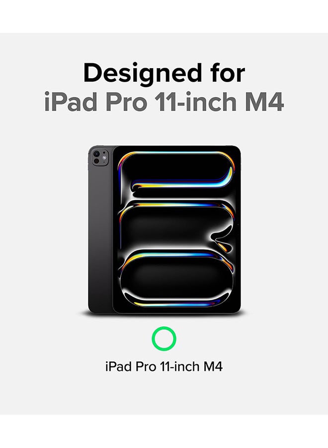 Ringke Fusion Sketch Stand [Case + Stand] For iPad Pro 11 Inch Case Cover (M4, 2024) Slim Clear Bumper Cover for Writing and Drawing Black - Image 2