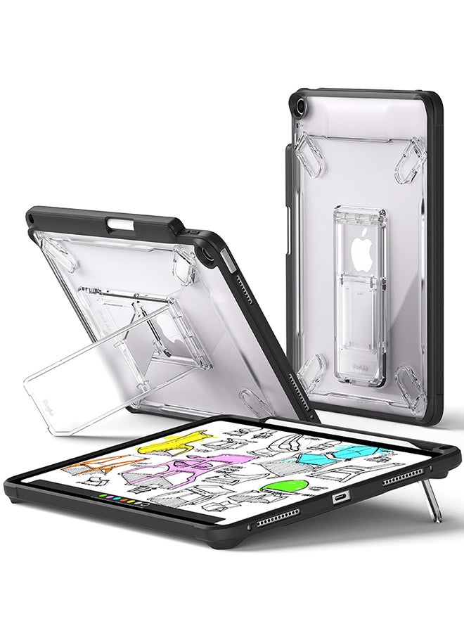 Ringke Fusion Sketch Stand Designed for iPad Air 11 (M2, 2024) / Air 5th/4th Generation Case with Overcharge Protection Pencil Holder Black - Image 1