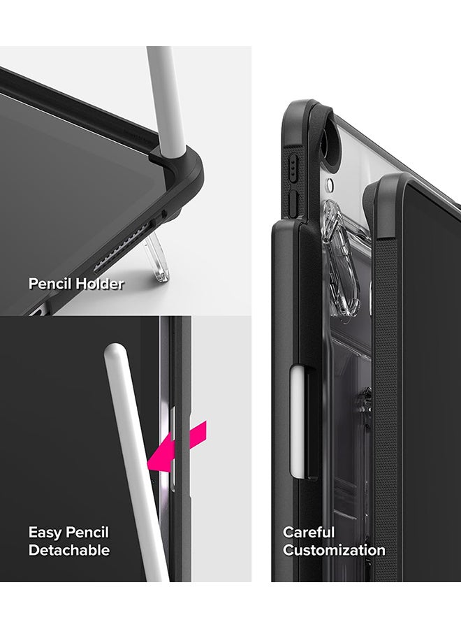 Ringke Fusion Sketch Stand Designed for iPad Air 11 (M2, 2024) / Air 5th/4th Generation Case with Overcharge Protection Pencil Holder Black - Image 3
