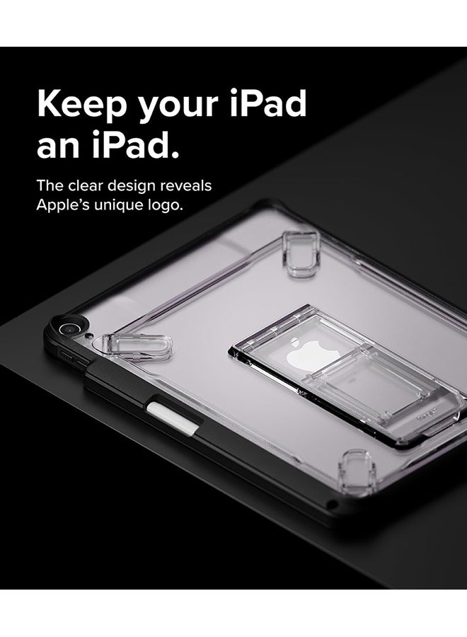 Ringke Fusion Sketch Stand Designed for iPad Air 11 (M2, 2024) / Air 5th/4th Generation Case with Overcharge Protection Pencil Holder Black - Image 4