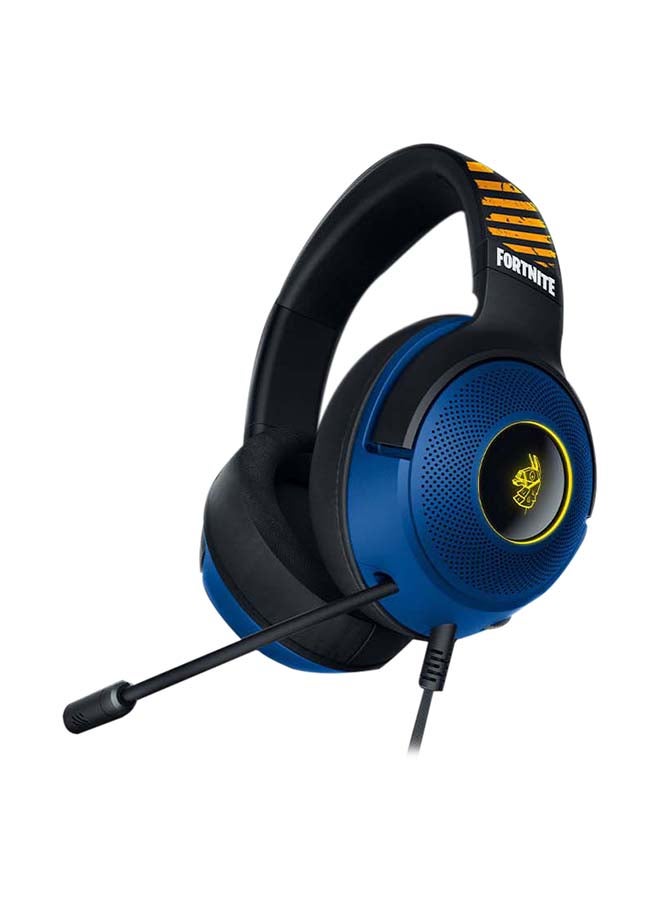 RAZER - Kraken V3 X Wired USB Gaming Headset: 285g Lightweight Build - Triforce 40mm Drivers - HyperClear Cardioid Mic - 7.1 Surround Sound - Chroma RGB Lighting - Fortnite Edition - Image 1