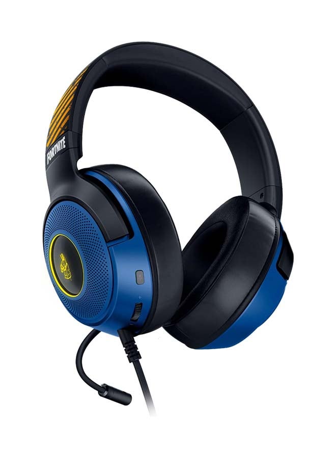 RAZER - Kraken V3 X Wired USB Gaming Headset: 285g Lightweight Build - Triforce 40mm Drivers - HyperClear Cardioid Mic - 7.1 Surround Sound - Chroma RGB Lighting - Fortnite Edition - Image 1