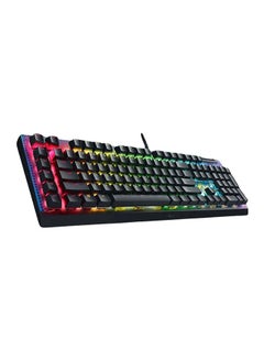 RAZER Razer BlackWidow V4 X Mechanical Gaming Keyboard: Yellow Switches Linear & Silent - 6 Macro Keys - Chroma RGB - Doubleshot ABS Keycaps - Sound Dampening & Stabilizers - Fortnite Edition  - Image 3