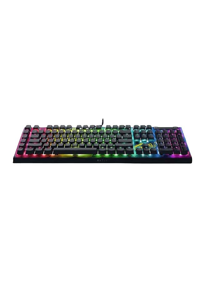 RAZER - Razer BlackWidow V4 X Mechanical Gaming Keyboard: Yellow Switches Linear & Silent - 6 Macro Keys - Chroma RGB - Doubleshot ABS Keycaps - Sound Dampening & Stabilizers - Fortnite Edition - Image 1