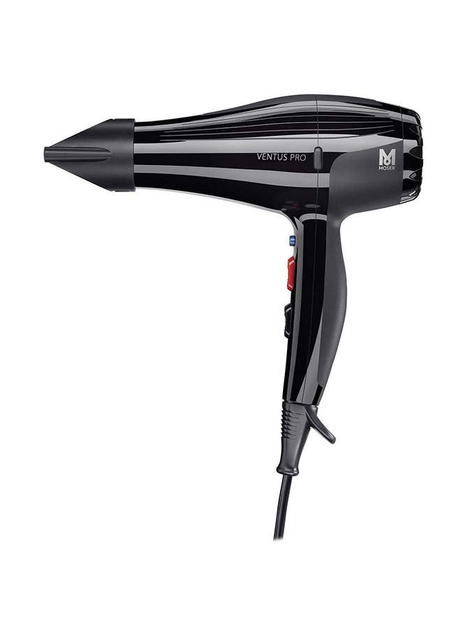 MOSER Ventus Pro Professional Hair Dryer 2200W Black - Image 1