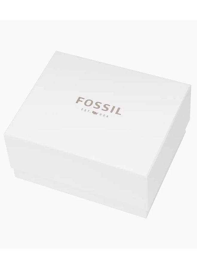 FOSSIL Women's Karli Three-Hand Gold-Tone Stainless Steel Watch and Bracelet Box Set - BQ3903SET  - Image 4