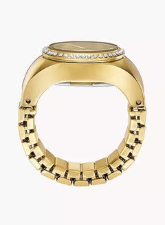 FOSSIL Women's Watch Ring Two-Hand Gold-Tone Stainless Steel ES5319  - Image 3