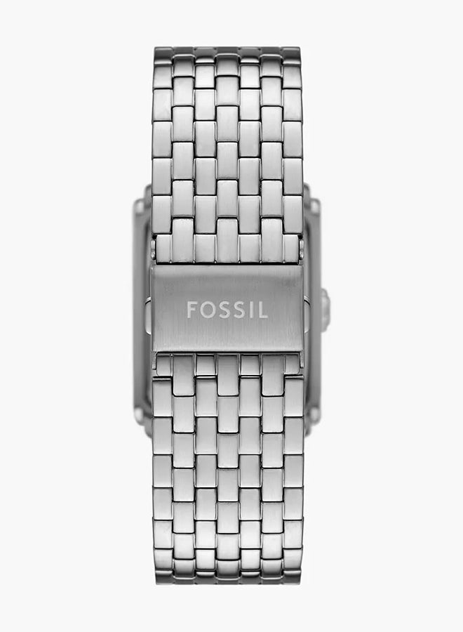 FOSSIL Women's Carraway Three-Hand Stainless Steel Watch FS6008 - 30mm  - Image 2
