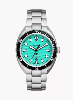 FOSSIL Men's Breaker Three-Hand Date Stainless Steel Watch FS6066 - 42mm  - Image 1
