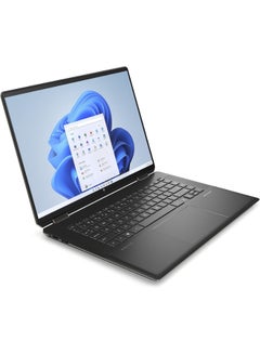 إتش بي كمبيوتر محمول Spectre x360 قابل للتحويل 2 في 1 بشاشة OLED مقاس 16 بوصة ومعالج Core i7-12700H وذاكرة وصول عشوائي 16 جيجابايت ومحرك أقراص SSD سعة 1 تيرابايت وبطاقة رسومات Intel Iris XE ونظام تشغيل Windows 11  - Image 2