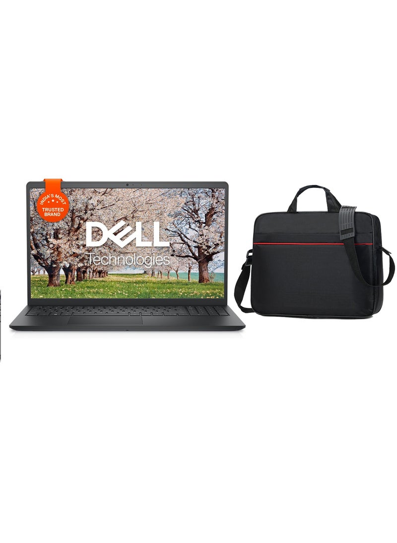 DELL - 2024 Inspiron 3530 Think & Light (Upgraded Version) Laptop With 15.6-Inch Display, Core i5 Processor/16GB RAM/512 GB SSD/Intel Iris XE Graphics/Windows 11 + Bag English Black - Image 1