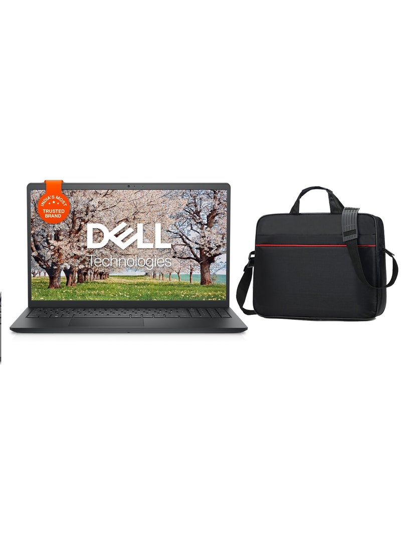 DELL 2024 Inspiron 3530 Think & Light Laptop With 15.6-Inch Display Touch Screen, Core i5 Processor/16GB RAM/1 TB SSD/Intel Iris XE Graphics/Windows 11 + Bag English Black  - Image 1