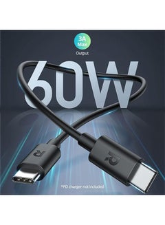 RAVPOWER RP-CB1021 Type-C To Type-C Cable 1M TPE Black  - Image 2