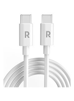 RP-CB1021 Type-C To Type-C Cable 1M TPE White