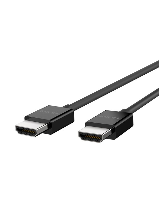belkin 8K Ultra High Speed HDMI 2.1 Cable, Delivers 8K@60Hz Or 4K@120Hz, Supports Dolby Vision And HDR 10, Deal For Sony PlayStation 5 (PS5) And Microsoft Xbox Series X, 2M Cable Black  - Image 3