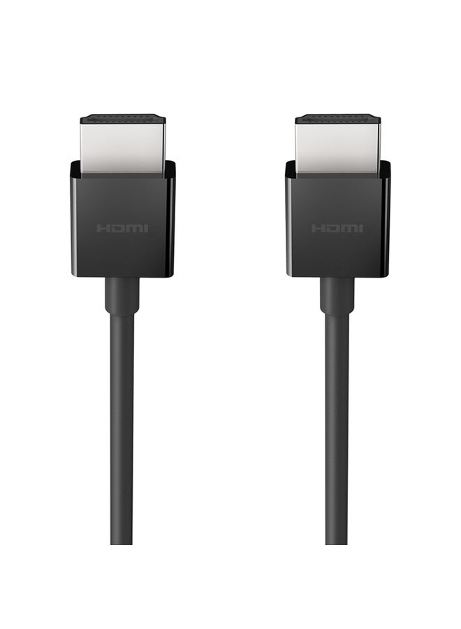 belkin 8K Ultra High Speed HDMI 2.1 Cable, Delivers 8K@60Hz Or 4K@120Hz, Supports Dolby Vision And HDR 10, Deal For Sony PlayStation 5 (PS5) And Microsoft Xbox Series X, 2M Cable Black  - Image 2