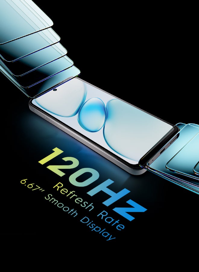 تكنو - هاتف Spark Go 1 ثنائي الشريحة باللون الأسود وذاكرة وصول عشوائي سعة 3 جيجابايت وذاكرة داخلية سعة 64 جيجابايت - إصدار الشرق الأوسط - Image 1