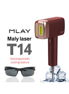 MLAY MLAY T14 IPL Laser Hair Removal Machine with Ice Cooling Function / Red Red  - Image 3