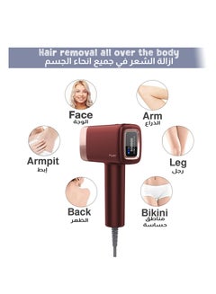 MLAY MLAY T14 IPL Laser Hair Removal Machine with Ice Cooling Function / Red Red  - Image 4