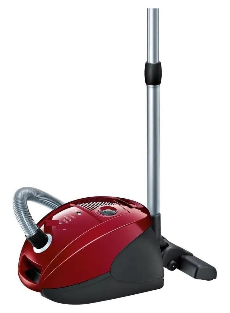 Vacuum Cleaner 2400 Watt Hygienic filter system Red 4.0 Liter BSGL3MULT3 2400 W BSGL3MULT3 Red