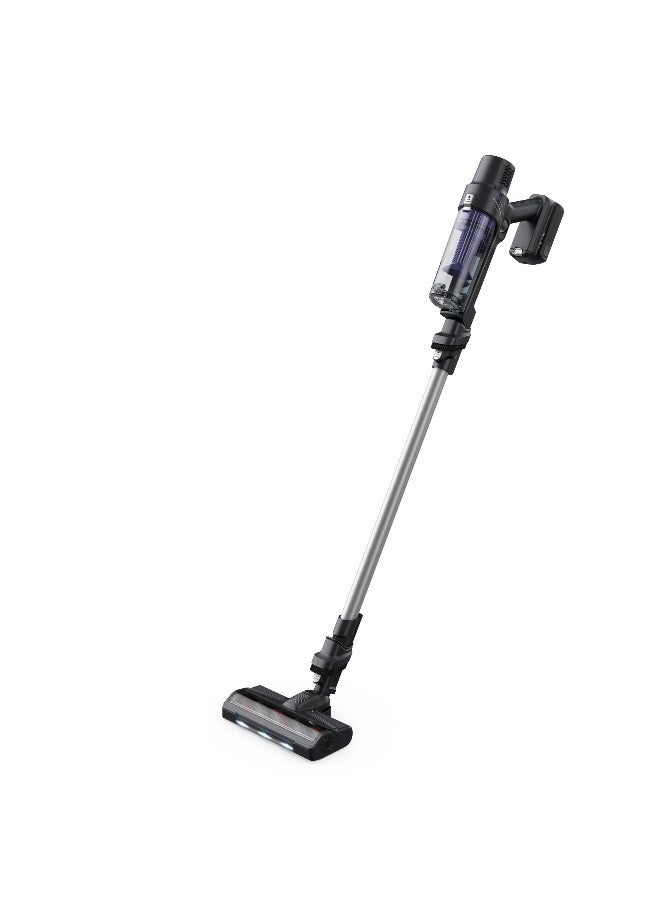 تيفال مكنسة كهربائية بدون سلك من تيفال | X-PERT 7.60 | 140 واط | حتى 45 دقيقة | قوية | خفيفة الوزن للغاية | بطارية طويلة الأمد | رؤية LED قوية | بنفسجي | ضمان لمدة سنتين | TY6A35HO - Image 2