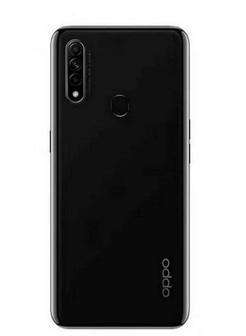 أوبو هاتف A31 ثنائي الشريحة باللون الأسود الغامض وذاكرة وصول عشوائي بسعة 6 جيجابايت وذاكرة داخلية سعة 128 جيجابايت وشبكة 4G LTE + حزمة هدايا مجانية وشاحن عالي الطاقة من النوع C وUSB-A - Image 3