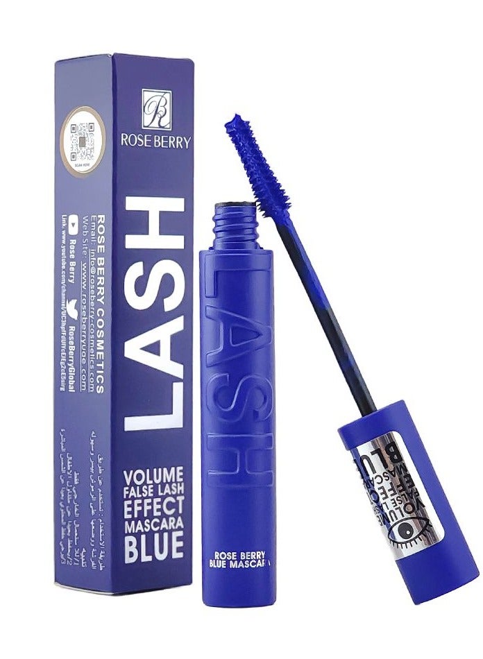 ROSE BERRY - Lash Volume False Lash Effect Mascara BLUE - Image 1