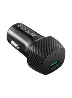 RAVPOWER 20W Car Charger C Black  - Image 2