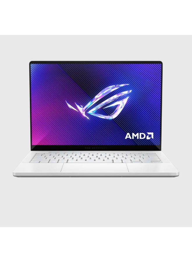 أسوس - كمبيوتر محمول ZEPHYRUS G14 بشاشة مقاس 14 بوصة ومعالج Ryzen 9-8945HS وذاكرة وصول عشوائي 32 جيجابايت ومحرك أقراص SSD سعة 1 تيرابايت وبطاقة رسومات GeForce RTX 4060 ونظام تشغيل Windows 11 - Image 1