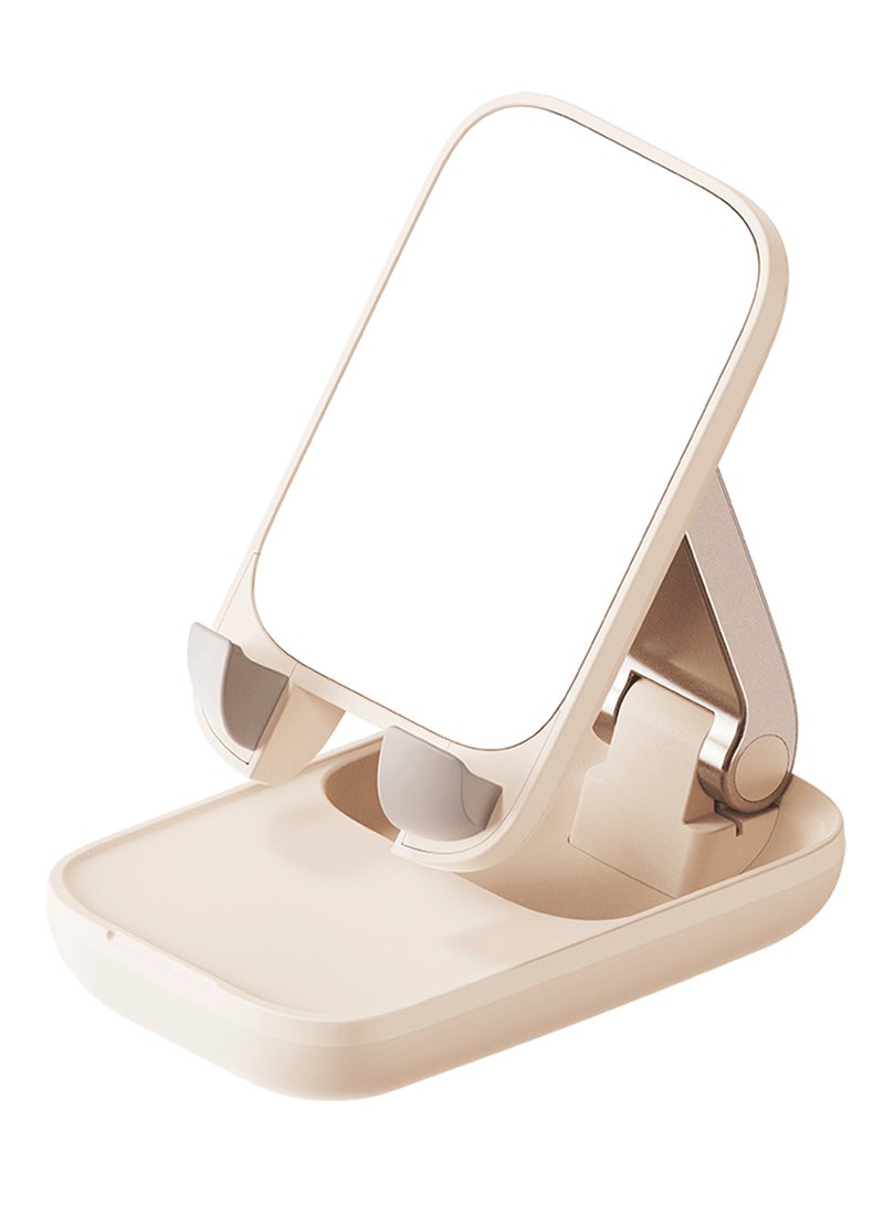 Baseus Seashell Series Folding Phone Stand (with Mirror) Nebula Purple Nebula Purple  - Image 4