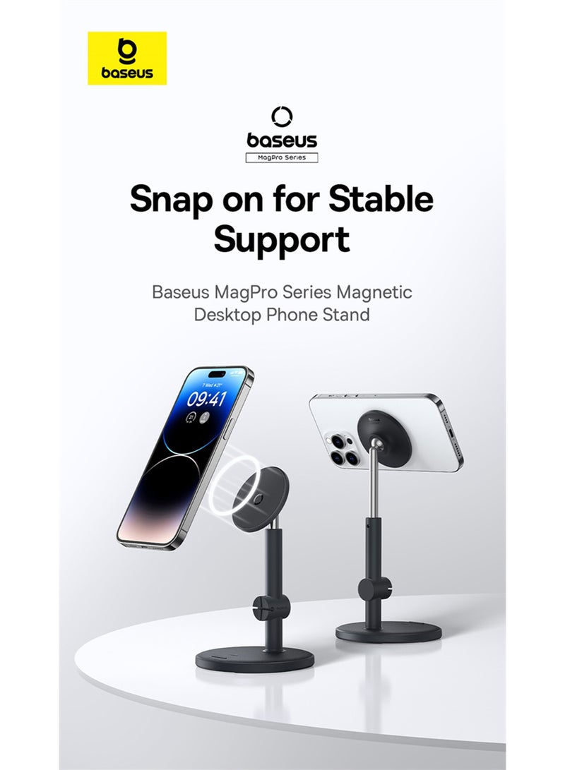 Baseus MagPro Desktop Phone Stand Moon White  - Image 1