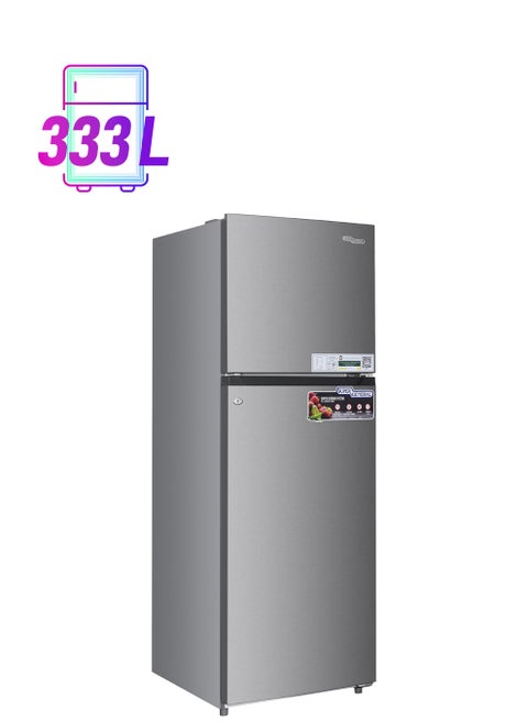 Top Mount Refrigerator With Inverter, 410 Ltrs Gross, 333 Ltrs Net Capacity, No Frost SGR415I Inox